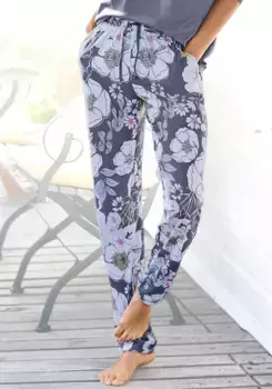 Пижама Vivance Dreams со сплошным принтом, цвет Geblmt