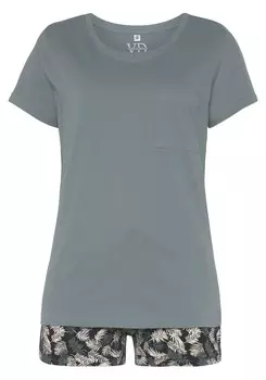 Пижама Vivance DREAMS, зеленый