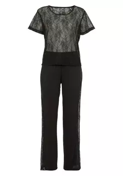 Пижама VIVANCE Pajama Dreams, черный