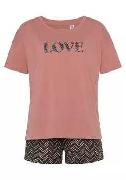 Пижама VIVANCE Short Pajama Set Dreams, розовый