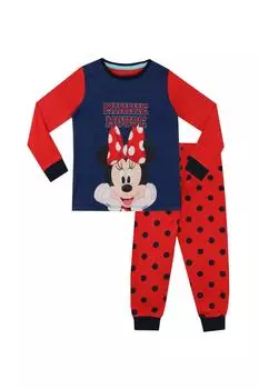 Пижама в горошек с Минни Маус Disney, красный