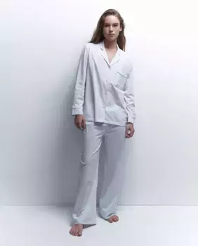 Пижама в полоску Sfera, голубой