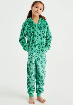 Пижама WE Fashion, зеленая
