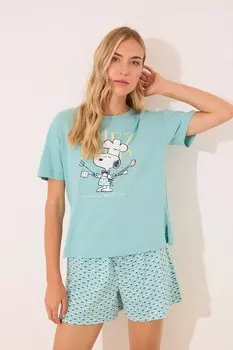 Пижама Women'Secret, бирюзовый