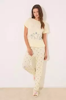 Пижама Women'Secret, желтый