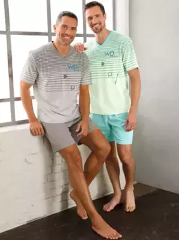 Пижама Wschepur, цвет Grau + Trkis