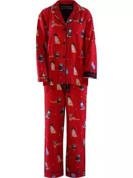 Пижамная фланель Pj Salvage, красный