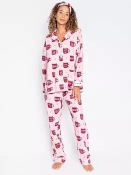 Пижамная фланель Pj Salvage, розовый