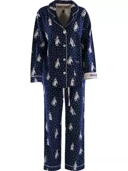 Пижамная фланель Pj Salvage, синий