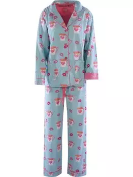 Пижамная фланель Pj Salvage, синий