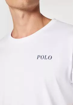 Пижамная футболка CREW SLEEP TOP Ralph Lauren, белый