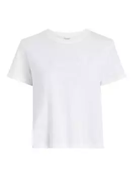 Пижамная футболка из чистого хлопка Calvin Klein, цвет Classic White