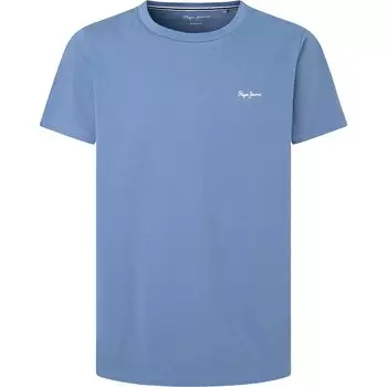 Пижамная футболка Pepe Jeans Solid Tshirt, синий