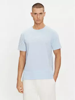 Пижамная футболка стандартного кроя United Colors Of Benetton, синий