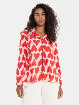 Пижамная футболка стандартный крой 3MR73M05V United Colors Of Benetton, красный