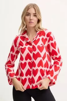 Пижамная футболка United Colors of Benetton, розовый