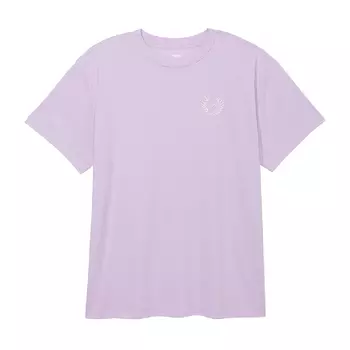Пижамная футболка Victoria's Secret Pink Cotton Oversized Sleep, сиреневый