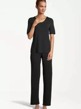 Пижамная гостиная и ночная модель Nina Von C., черный