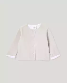 Пижамная куртка для мальчика Cotton Juice, серый