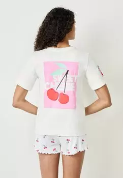 Пижамная рубашка CAMIL Etam, белый