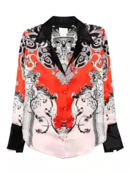 Пижамная рубашка Camilla, красный