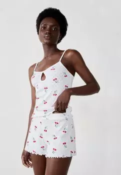 Пижамная рубашка CHERRY Etam, белый