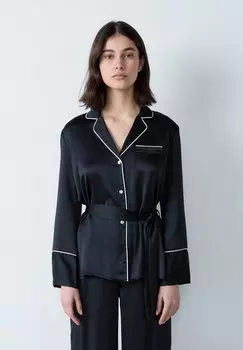 Пижамная рубашка ELY Etam, черный