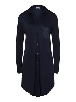 Пижамная рубашка Hanro Grand Central, темно-синий