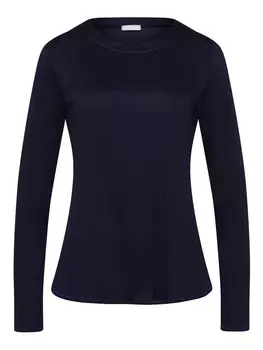 Пижамная рубашка Hanro Grand Central, темно-синий