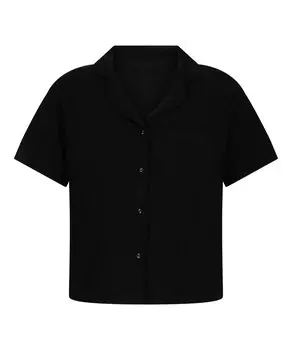 Пижамная рубашка Hunkemller Essential, черный