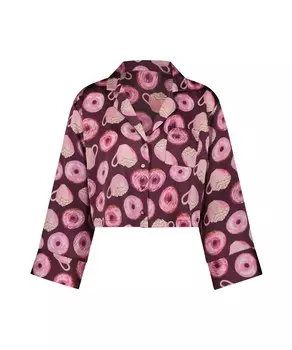 Пижамная рубашка Hunkemller, фиолетовый