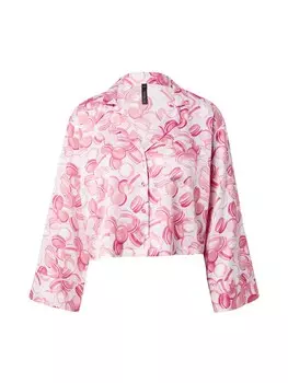 Пижамная рубашка Hunkemller Macaron, белый