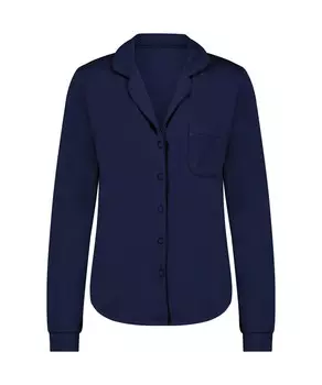 Пижамная рубашка Hunkemller, темно-синий