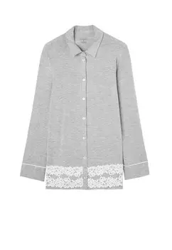 Пижамная рубашка Intimissimi, серый