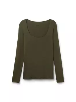 Пижамная рубашка INTIMISSIMI, темно-зеленый