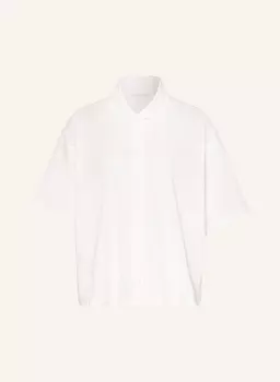 Пижамная рубашка из хлопка поплина Calvin Klein, белый