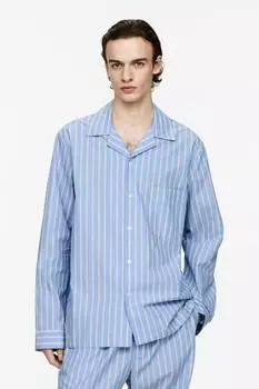 Пижамная рубашка из поплина Arket, мультиколор