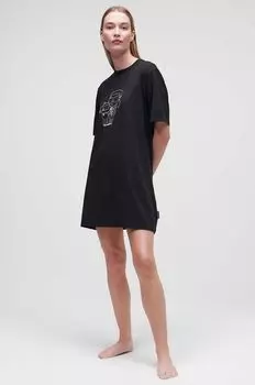 Пижамная рубашка Karl Lagerfeld, черный