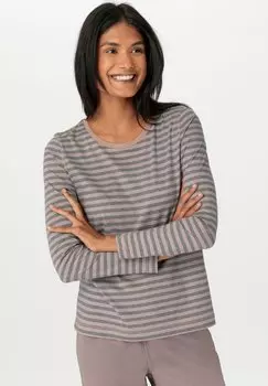 Пижамная рубашка LANGARM hessnatur, лиловый