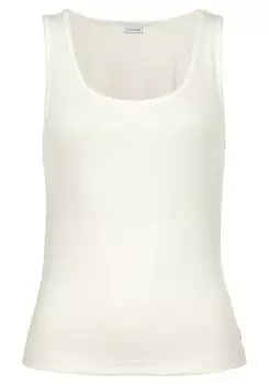 Пижамная рубашка LASCANA, белый