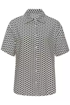 Пижамная рубашка LASCANA, черный