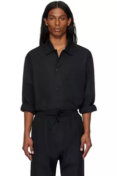 Пижамная рубашка Lemaire, цвет caviar