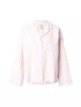 Пижамная рубашка Lindex, светло-розовый