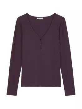 Пижамная рубашка Marc O'Polo Modern Move, цвет Plum