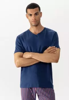 Пижамная рубашка mey, темно-синий