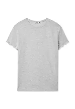 Пижамная рубашка PLAIN-COLOURED Terranova, светло-серый