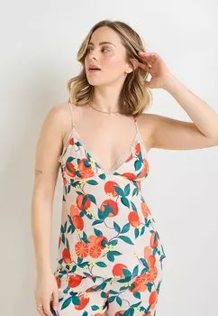 Пижамная рубашка ROUGEGORGE, оранжевый деним