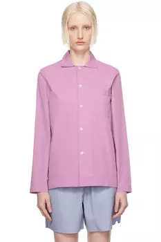 Пижамная рубашка с длинным рукавом Tekla, мультиколор