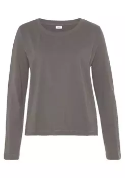 Пижамная рубашка s.Oliver, графит