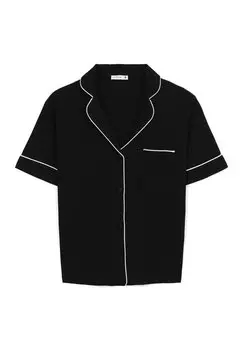 Пижамная рубашка Terranova, черный